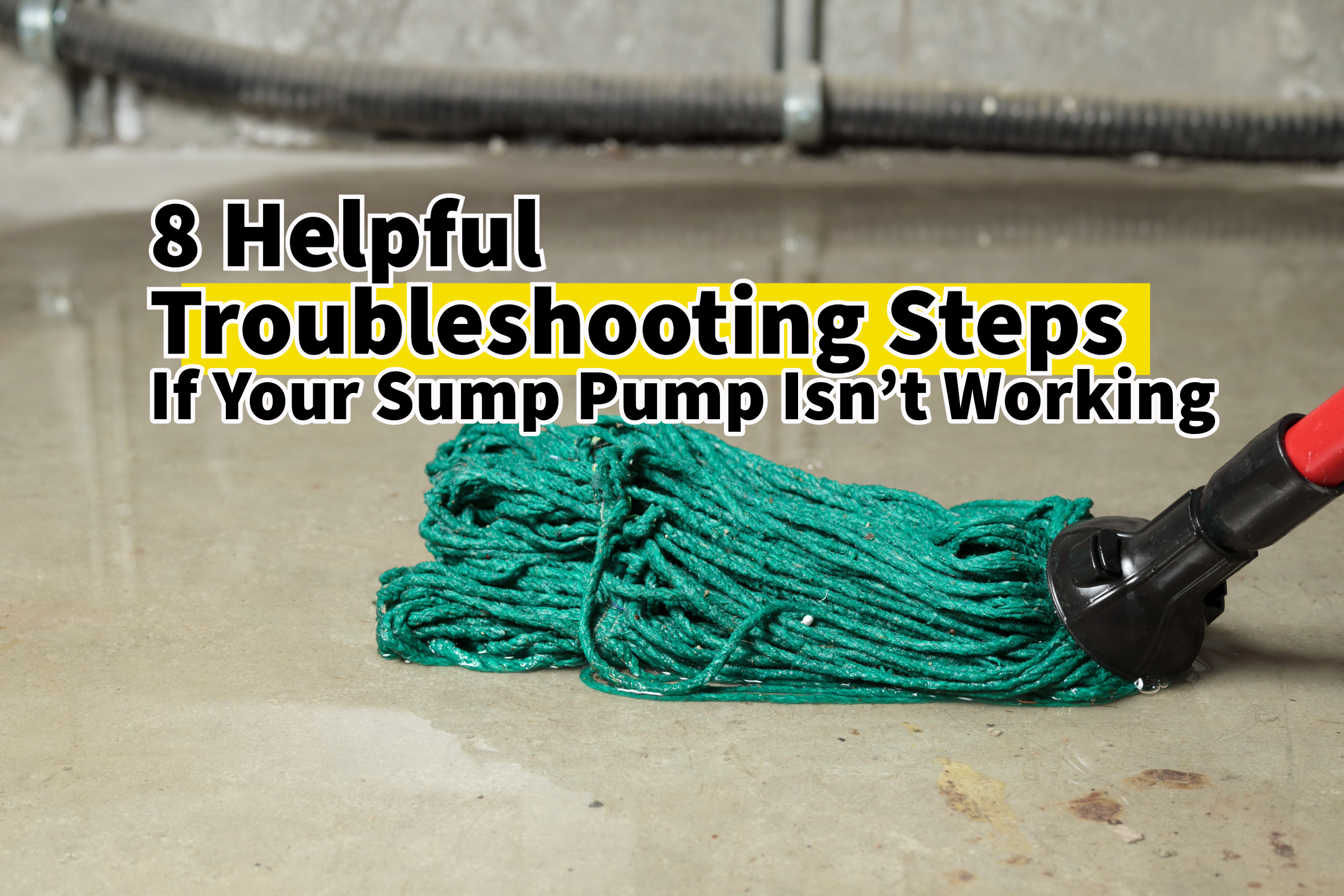 A homeowner’s guide to troubleshooting a malfunctioning sump pump. Plumbing and drain services in Columbus, Ohio.
